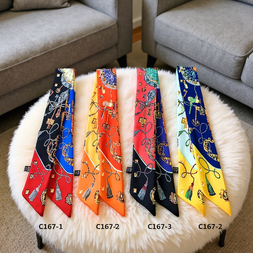 Women Fashion Necktie - Druck Schal Vier Jahreszeiten Geschenk Frauen