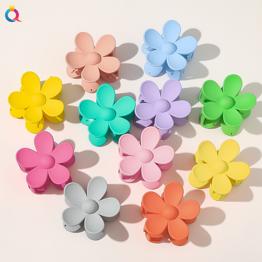 Women'S Fashion Korea - 7cm Korea Blumenförmige Haarspangen für Damen,