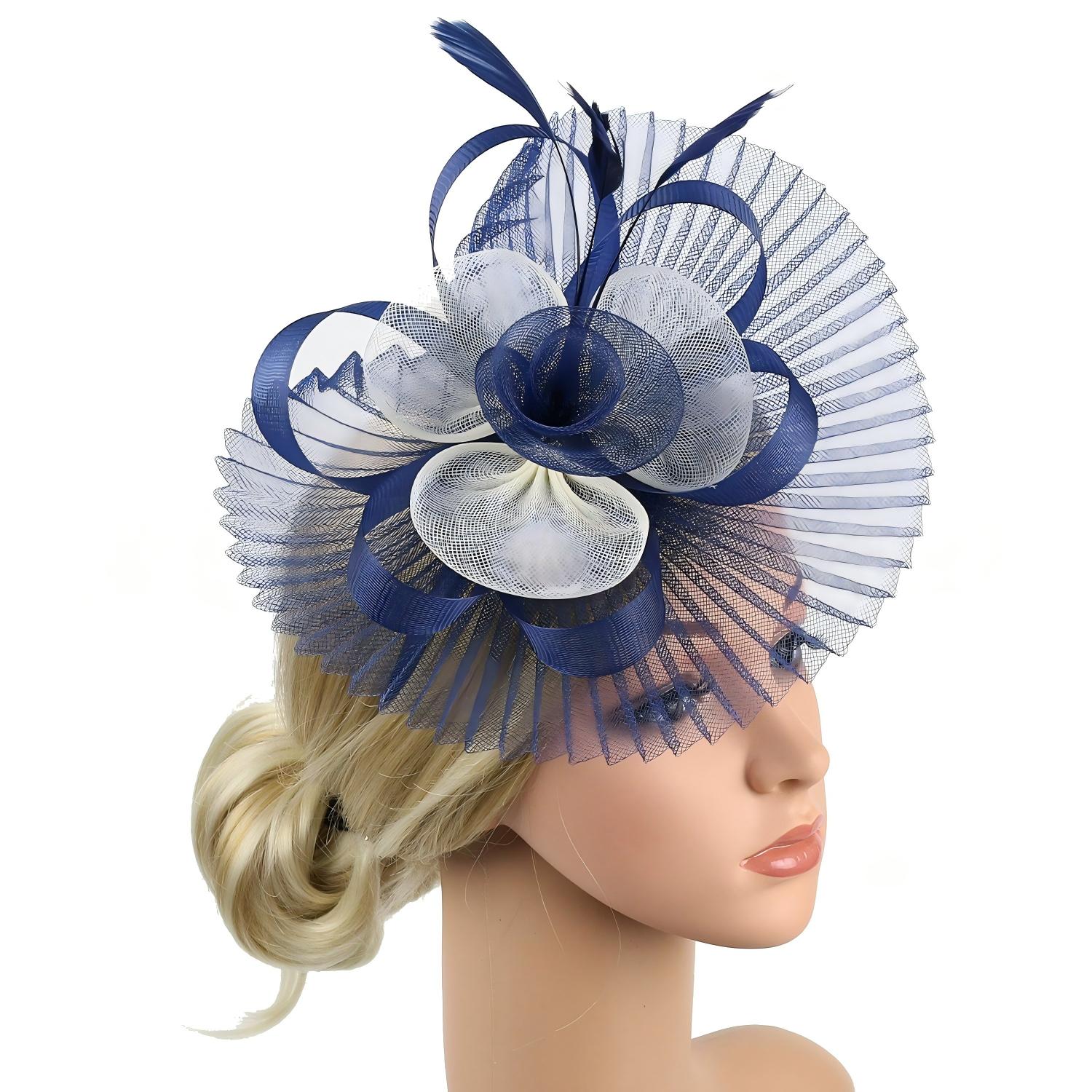 Women'S Fashion Kentucky Derby - Elegante Fascinator-Kopfbedeckung für Frauen, Cocktail, Teeparty,