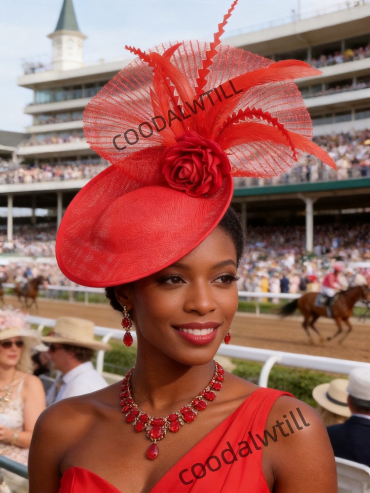 Derby Pferderennen Kopfschmuck – Women'S Fashion Kentucky Derby Bewertung und Preis