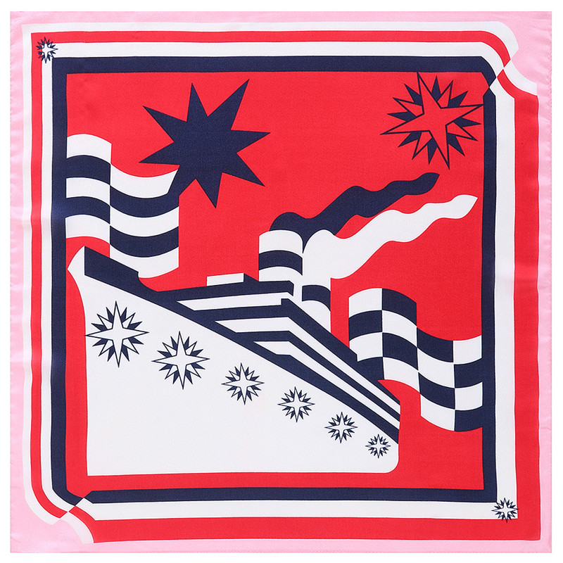Maritime Kreuzfahrten Drucken  – Women Fashion Necktie Bewertung und Preis