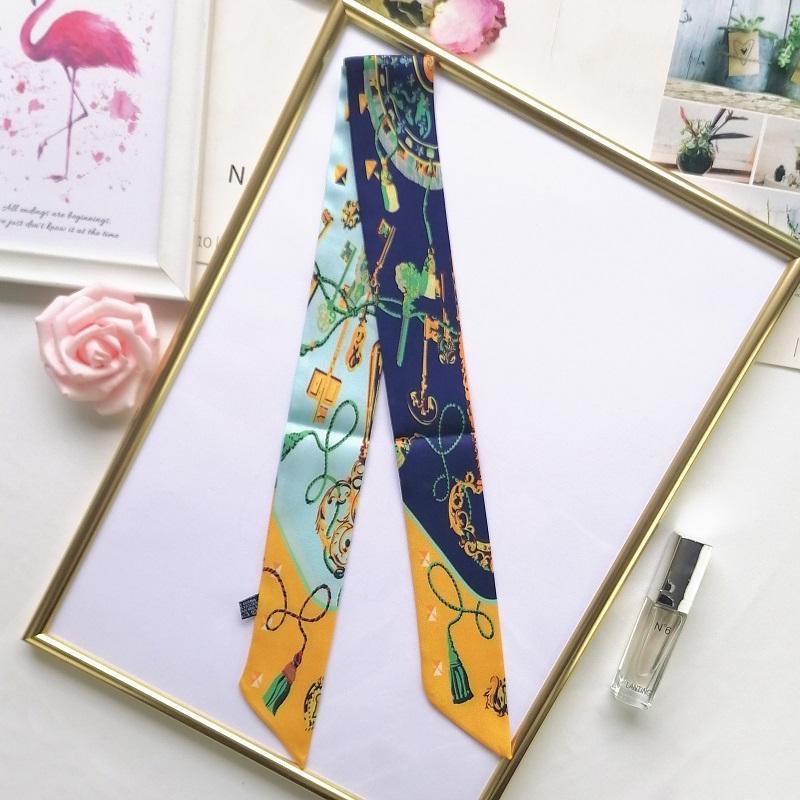 Druck Schal Vier Jahreszeiten  – Women Fashion Necktie Bewertung und Preis