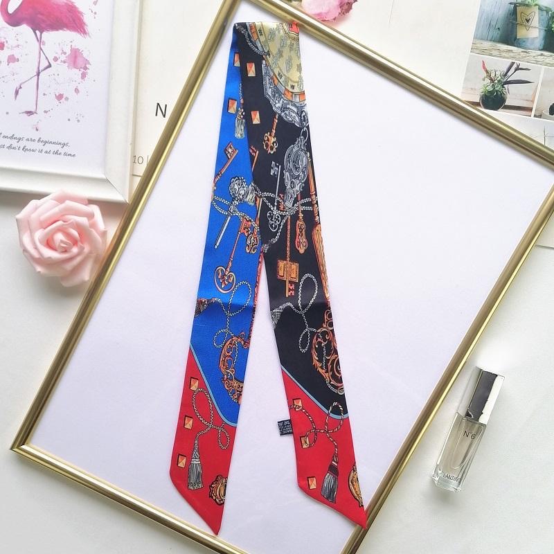 Druck Schal Vier Jahreszeiten  – Women Fashion Necktie Bewertung und Preis