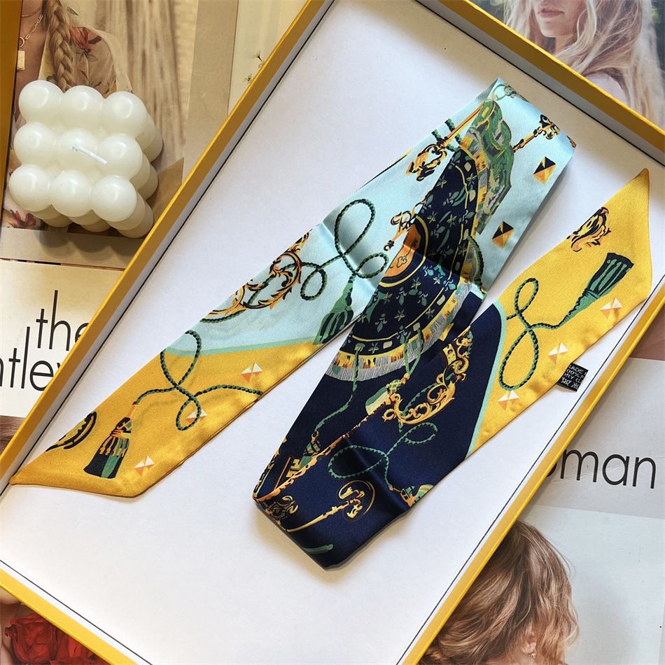 Druck Schal Vier Jahreszeiten  – Women Fashion Necktie Bewertung und Preis