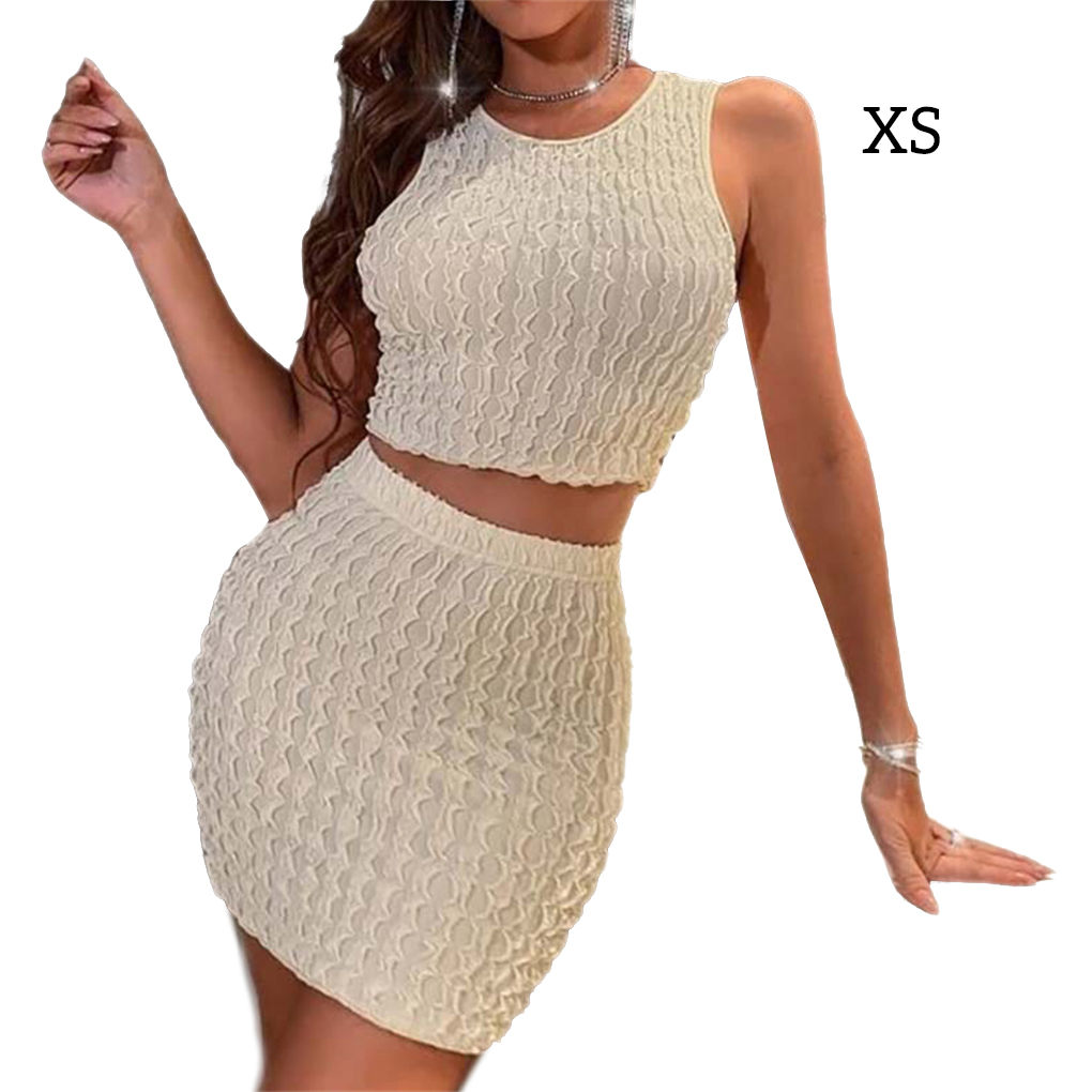 Damen Weste Rock Set Crop Top  – Women'S Fashion Vest Tops Bewertung und Preis