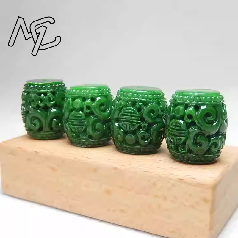 5 Stück natürliche grüne Jade- – Women'S Fashion Jewellery Bewertung und Preis