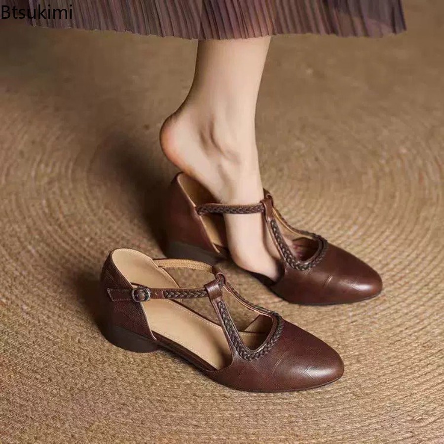 Neue Sommer-Damen-Pumps im Ret – Women'S Fashion Shoes Bewertung und Preis