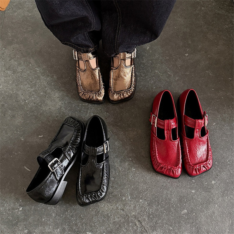 NEUE Frühling/Herbst Echtleder – Women'S Fashion Shoes Bewertung und Preis