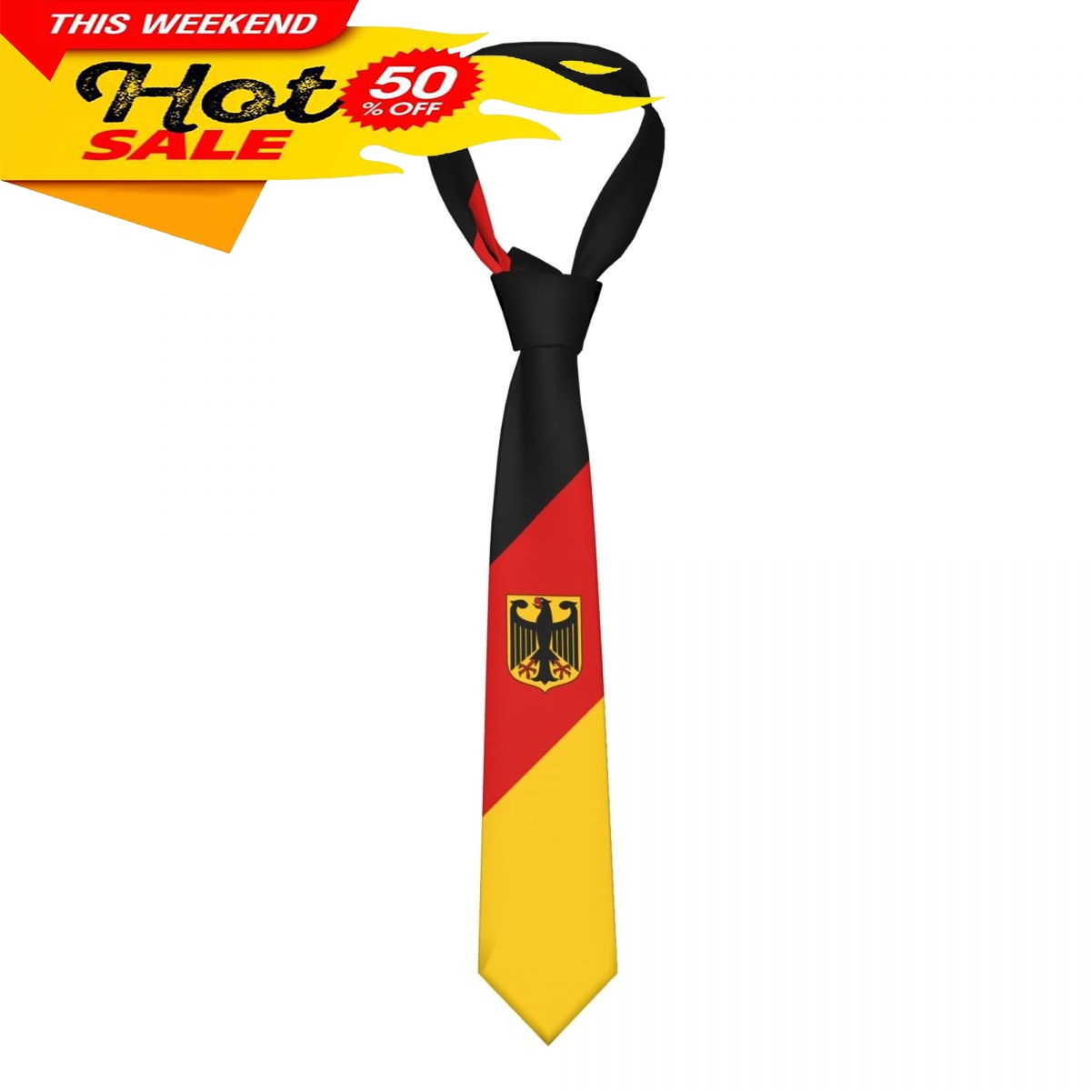Deutschland-Flagge Krawatte Em – Women Fashion Necktie Bewertung und Preis