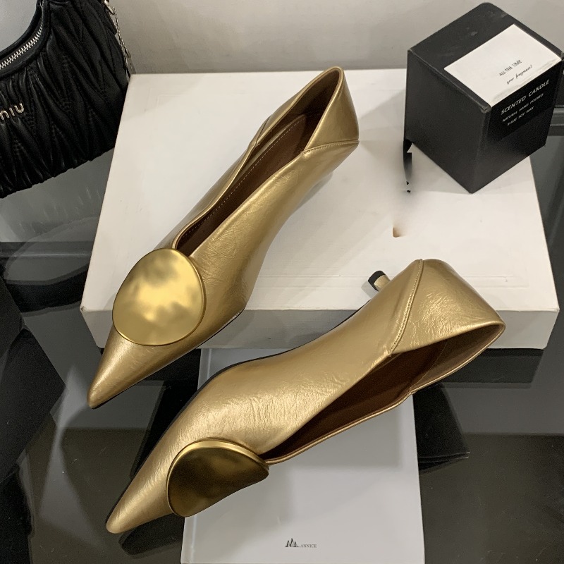 2025 frühling Sommer Spitz Sch – Women'S Fashion Shoes Bewertung und Preis