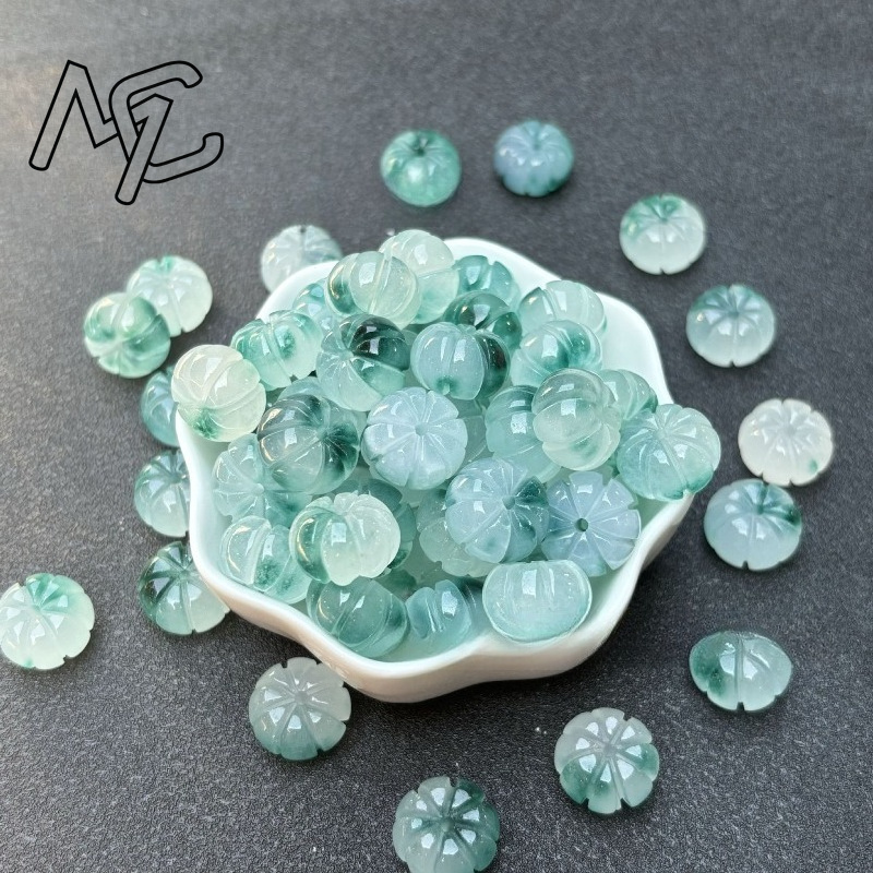 10 Stück A Green Jade Kürbispe – Women'S Fashion Jewellery Bewertung und Preis