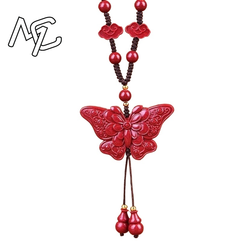 Mode Rot Zinnober Jade Schmett – Women'S Fashion Jewellery Bewertung und Preis
