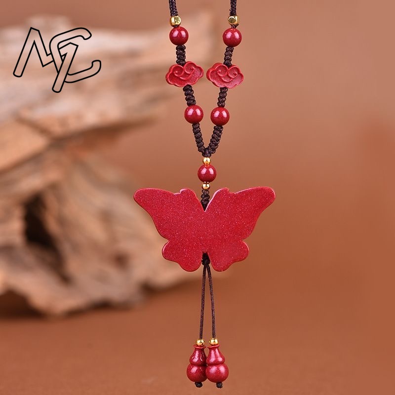 Mode Rot Zinnober Jade Schmett – Women'S Fashion Jewellery Bewertung und Preis