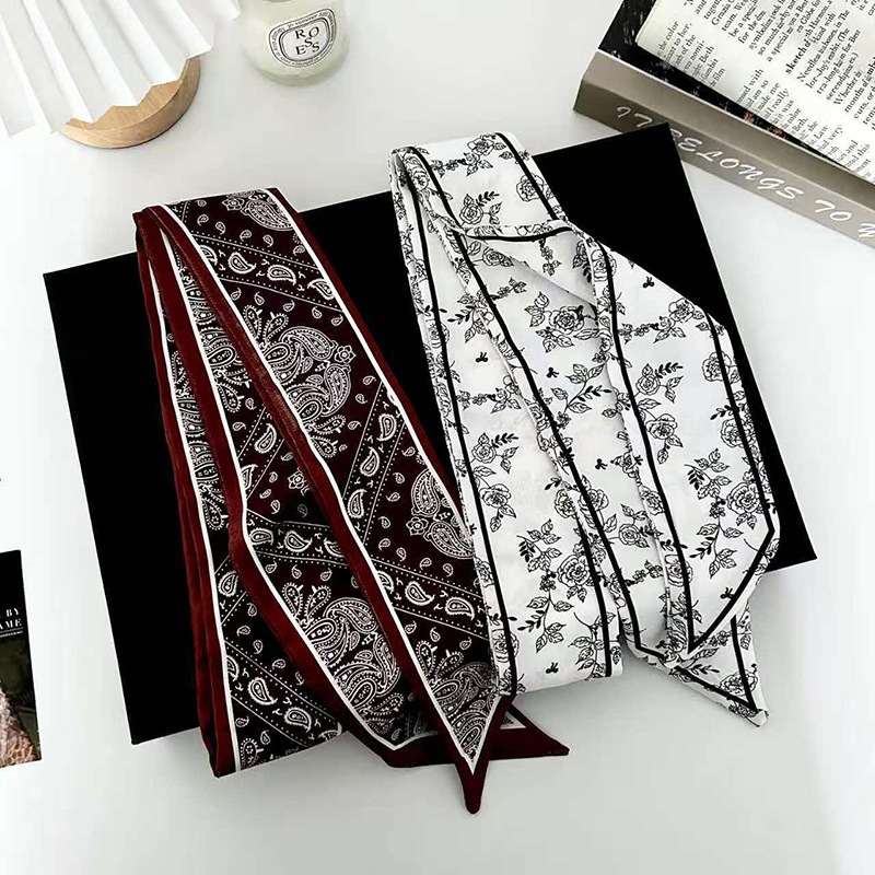 Luxuriöser Damen-Seidenschal,  – Women Fashion Necktie Bewertung und Preis