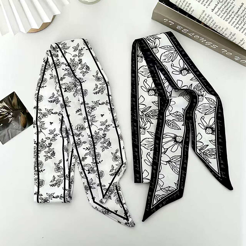 Luxuriöser Damen-Seidenschal,  – Women Fashion Necktie Bewertung und Preis