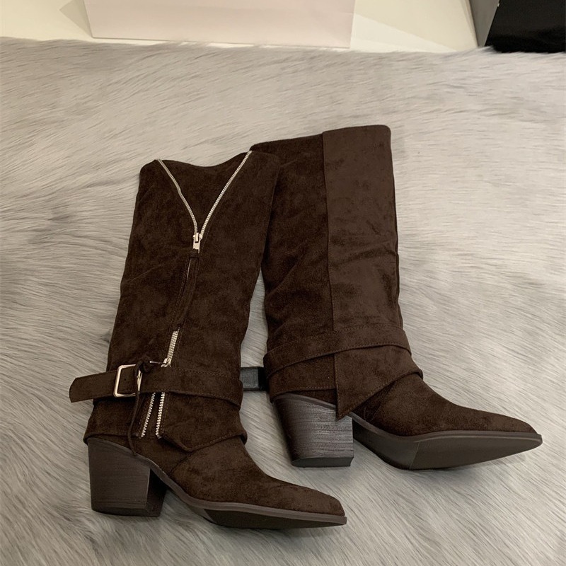 Damenstiefel aus Vintage-Wildl – Women'S Fashion Knee High Boots Bewertung und Preis