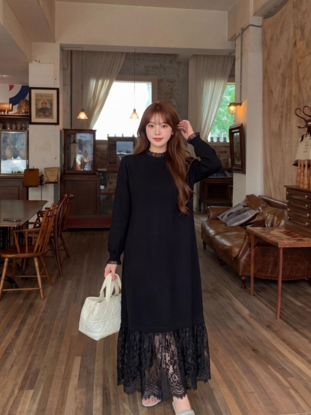 Plus-Size-Strickkleid mit Spit – Women Fashion Over The Years Bewertung und Preis
