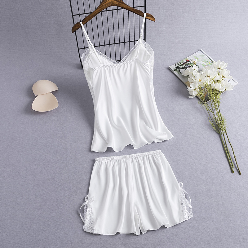 2 stück Cami & Shorts Schlafen – Lace Trim Cami Bewertung und Preis